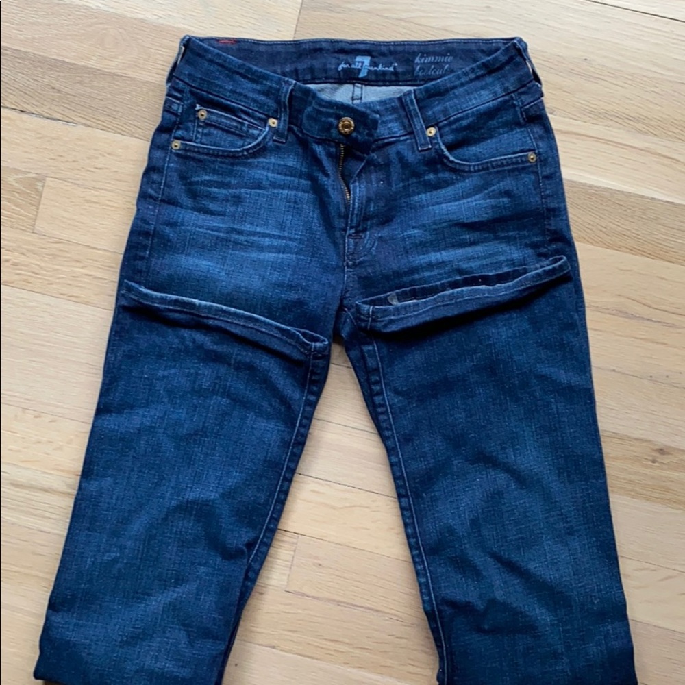 Dark wash, 7 for all Mankind jeans